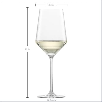 Schott Zwiesel ‎0026.120408 Pure wine glass set, transparent, 6-piece
