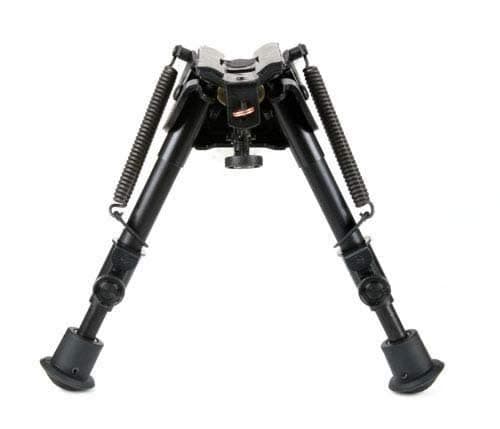 HBRS Harris Bipod Extends from 6" to 9" Swivels for Uneven Terrain