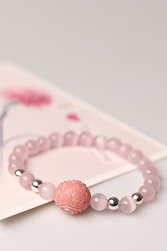 Rose Pink Opal Bracelet Bangle