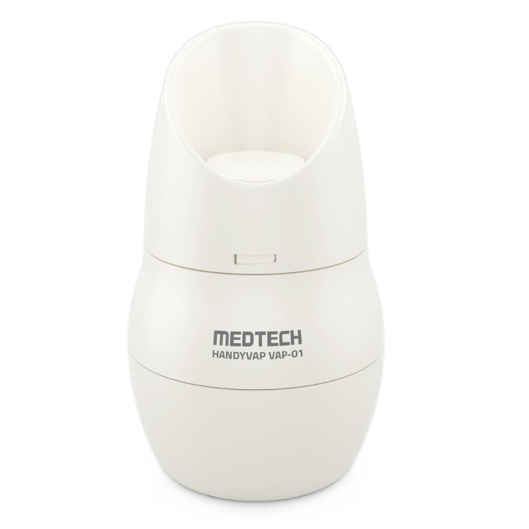 MEDTECH ® 2 in 1 Vaporizer for Cold & Cough + Steamer for Face Steam,Steam Inhaler & Vaporizer Machine,Facial Steamer & Steam Inhaler for Cold,Cough & Sinus,Suitable for Men,Women & Kids,VAP01,White