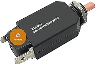 PENTASTARA®-Mixer grinder - "Overload Protector Switch" 2.7 AMP 240V Fits- Sumeet, Pigeon ,,Orient, Bajaj , jyothi, Cello, Crompton , prestige, premier xpress , boss, rico, morophy richards ,croma, lifelong , Singer, Signora , Nirlep, Jaipan etc..(3 unit's)