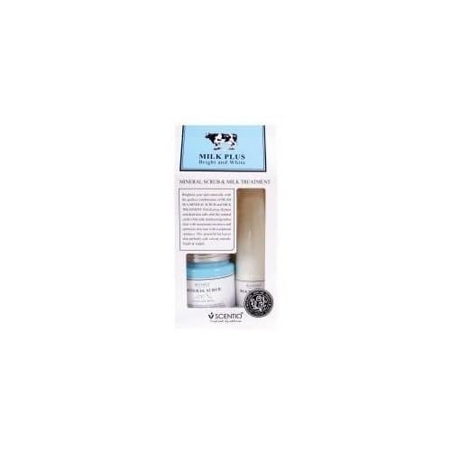 Beauty Buffet Scentio Milk Plus Bright White Mineral Rich Scrub & Milk Treatment Product of Thailand