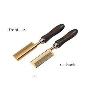 Golden Supreme Pressing Comb Double Press Brass