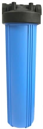 20" Big Blue Filter Housing, Blue/Black, 1" in/out