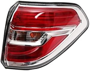 Car Rear Light Assemblies Car Tail Light Rear Stop Fog Lamp Turn Signal Light For Nissan For Patrol Y62 2013-2019 Car Rear Light Assemblies (Color : Outside Right)