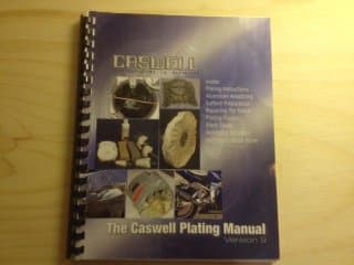 The Caswell Plating Manual Version 9 (Cawsell Electroplating in Miniature) Plastic Comb – January 1, 2011