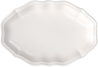 Manoir Pickle Dish 9.5 Inches, Premium Porcelain, Made in Germany, White