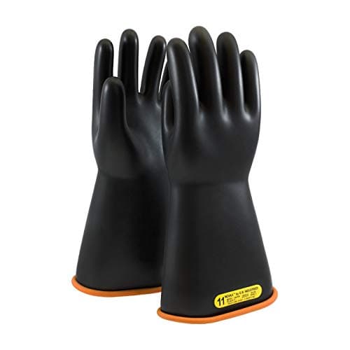 Class 2 Rubber Insulating Glove with Straight Cuff - 16" 155-2-16/11, (6)
