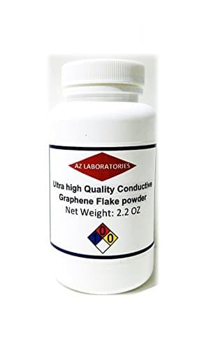 Ultra Conductive Graphene Flake Powder 2.2 OZ USA Same Day Ship