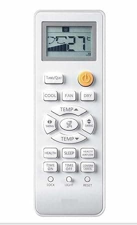 Original Air Conditioner Remote Compatible for HAIER AC Remote Contro[ AC-131 ], White
