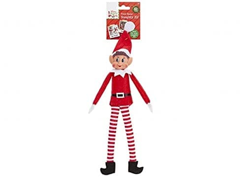 Elves Behavin Badly 10'' Long Leg Soft Body Vinyl Face Boy Elf With Hat & Tag (446141DPMS)