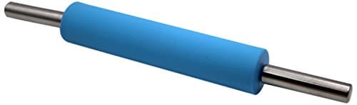 Gela Global IR-204 Rolling Pin with Non-Stick Silicone Surface, Blue
