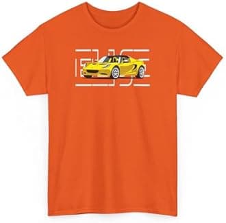 British Sports Car Elise Vector Art Unisex Cotton T-Shirt