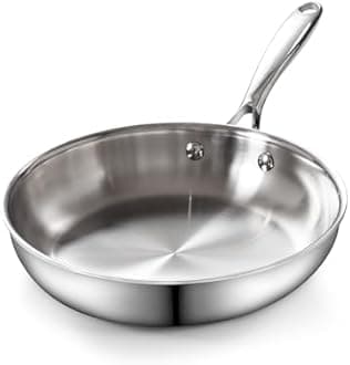 Cooks Standard Multi-Ply Clad Stainless-Steel 8-Inch Fry Pan