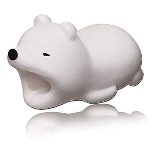 Cable Bite for iPhone Cable Cord Phone Accessory Protective Phone Case for iPhone Cord - Polar Bear Animal Charger