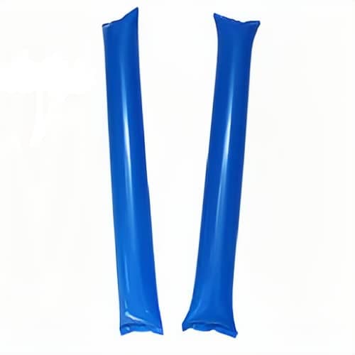 Thunder Sticks, Inflatable Stadium Noisemakers Bam Bam Cheer Sticks Blow Bar Inflatable Boom Sticks Noisemakers Stick Basketball Football Noisemakers Party Favors (Blue)
