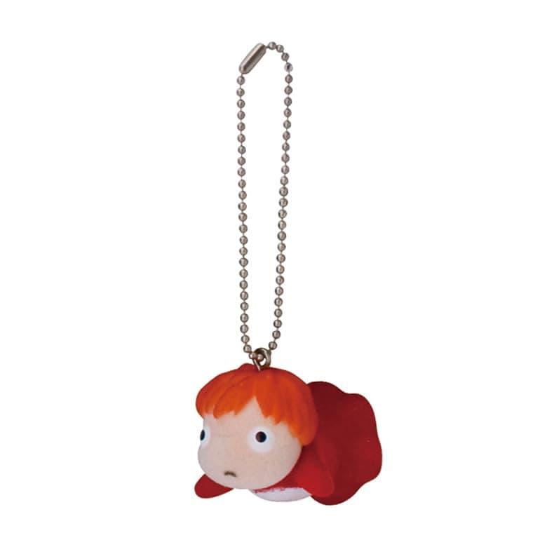 Sekiguchi Studio Ghibli - Ponyo - Ponyo, Flocked Key Chain
