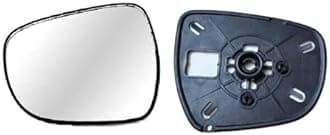 Side View Mirror/Sub Mirror Glass Plate compatible with New Swift Dzire 3RD GEN VXI/VDI/ZDI/ZDI+/ZXI/ZXI+ (2017-2024 Year Model) (MIRROR SHAPE TYPE 1), LEFT PASSENGER SIDE)