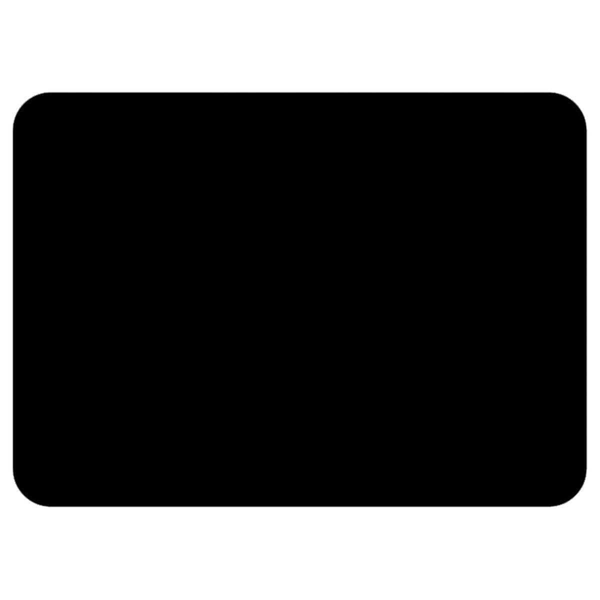 Online Kitchenware 4050BLACK Tuftop Toughened Glass Worktop Surface Protector Large - Black
