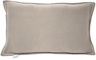 Yogibo SleepyBo Compact Microbead Contour Pillow for Sleeping Travel-Size for Adults or Kids, Portable, Packable, Lightweight, Most Comfortable, Neck and Head Support, Light Gray