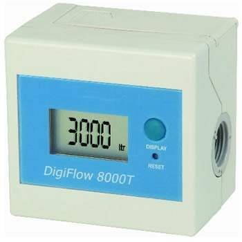 - (DF088) Digiflow 8000T Real Time Digital Flow Meter; Gallons