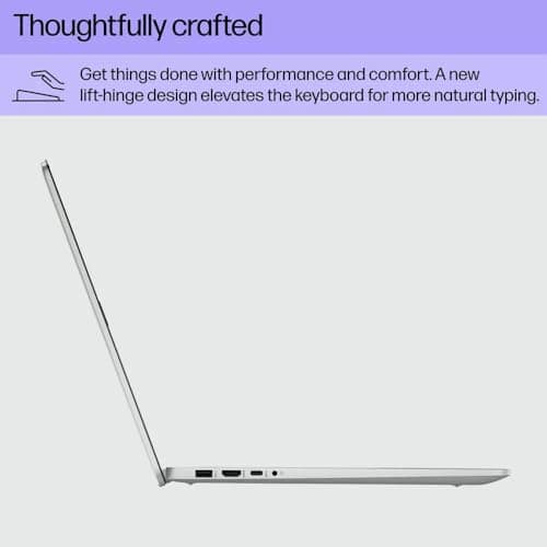 HP Newest 2024 Laptop, 17.3" HD+ Display, Touch Screen, 32GB RAM, 1TB SSD Drive + 128GB SSD Protable Drive, 4-Core 3.1GHz Processor, HDMI, USB-Type A&C, Windows 11, Free Office Budle 1-Year