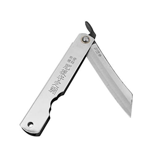 Higonokami Folding Knife – SK Steel 90mm Silver
