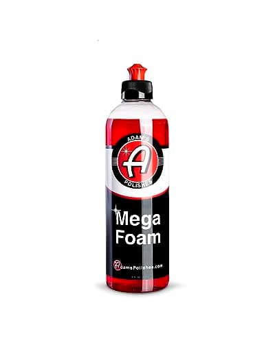 Adamââ‚¬â„¢s Mega Foam Car Soap - Concentrated pH Neutral Car Wash Soap | Extreme Suds In 5 Gallon Bucket Foam Cannon Pressure Washer | Foam Gun Pad Sponge Mitt Chamois | Safe On Car Wax & Ceramic Coating