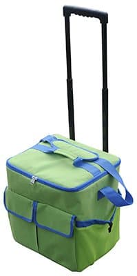 L-BC197PST Cooler/Wheels, Green