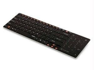 Rapoo Wireless Touchpad Keyboard E9080 - Wireless - Rf - Black - Usbtouchpad