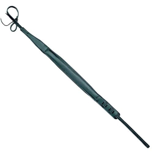 Softy Padded Leather Dobro Guitar Strap USA Made - Black