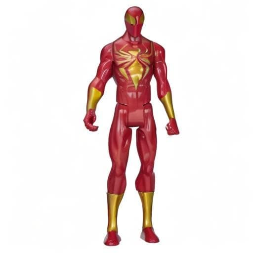 Marvel Spiderman Ultimate Spider-Man Titan Hero Series Iron Spider Figure - 12 Inch