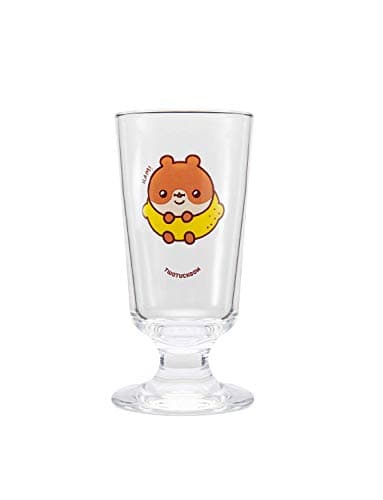 TWOTUCKGOM Goblet Glass - HAMGOM - TTG 9.97 oz Drinkware Made of Glass for Hot Cold Beverage Iced Tea Any Drinks Juice