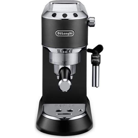 EC685.BK Dedica Style Pump Espresso Coffee Machine | Espresso, Cappuccino, Latte & More Recipe Options|Coffee Maker Machine for Home | 15 Bar Pressure, 1350 W|Free Demo & Installation|Black