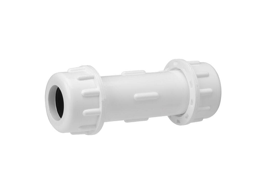 Homewerks Schedule 40 3/4 in. Compression x 3/4 in. Dia. Compression PVC Coupling