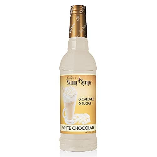 Mixes Sugar Free White Chocolate Syrup | Zero Calories, Zero Sugar, Zero Carbs | For Coffee, Tea, Lattes | 1 Bottle (750 mL)