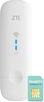 MF79U, Wingle -CAT4-4G Unlocked WiFi-USB Modem, Low Cost Travel Wi-Fi, 150Mbps, External Antenna Ports, Comes With a 2-Year Warranty- White