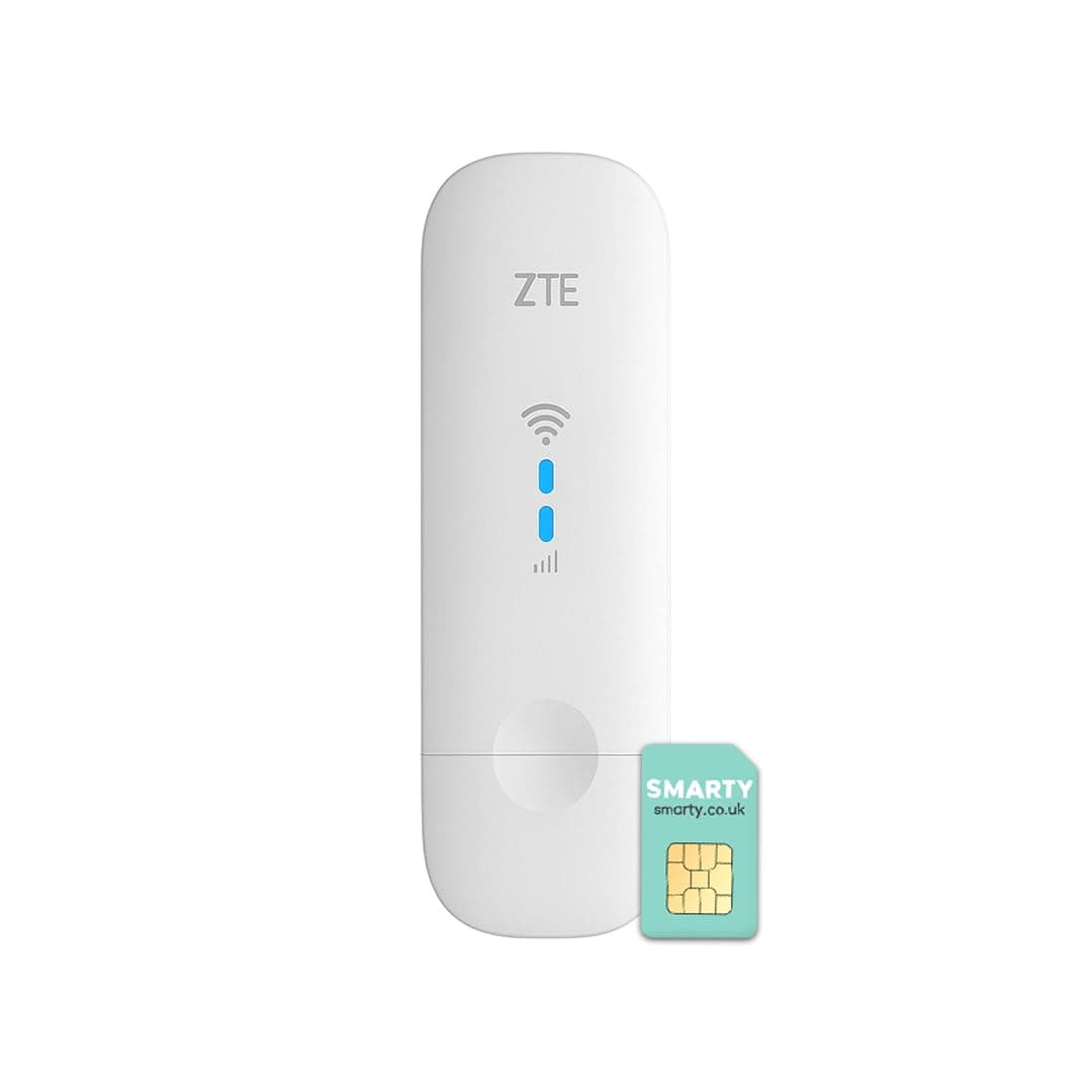 MF79U, Wingle -CAT4-4G Unlocked WiFi-USB Modem, Low Cost Travel Wi-Fi, 150Mbps, External Antenna Ports, Comes With a 2-Year Warranty- White