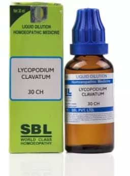 SBL Lycopodium Clavatum Dilution 30 CH (30ML)- Pack of 2