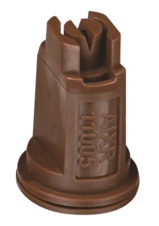 TeeJet AIXR11005VP Air Induction Extended Range Spray Nozzle - 110° - 0.5 GPM - Brown (Pack of 12)