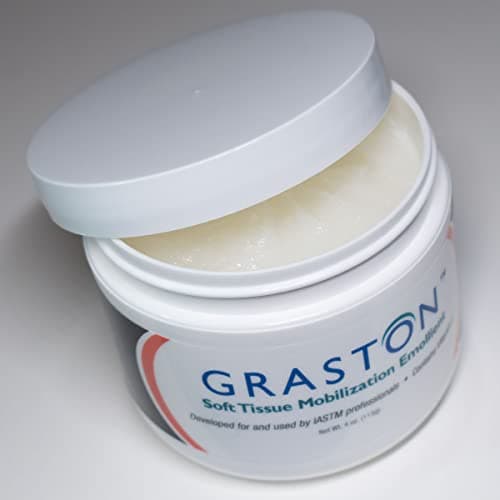 Graston Technique Soft Tissue Mobilization Emollient, 4oz Jars - Vitamin E Therapy Cream for IASTM, Myofascial Release Massage, Easy Glide (12-Pack)
