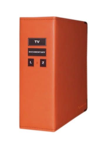 DVD/Blu-ray Binder (Terracotta) & 20 DVD Sleeves