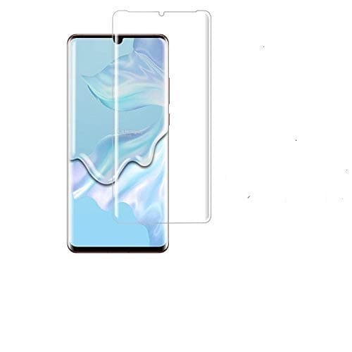 True Desire Screen Protector 6D Liquid uv Full Glue Film Anti-Explosion 2X Tempered Glass for Huawei P30 Pro