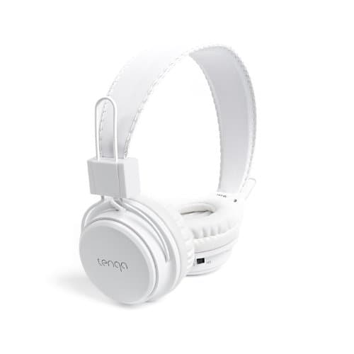Tenqa REMXD-wht Wireless Bluetooth Headphones, White