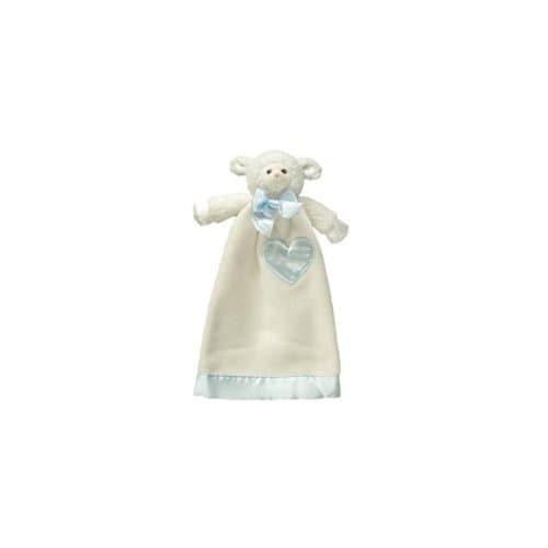 Lovie Babies Lenny Blue Lamb Blanket - 15"x9".
