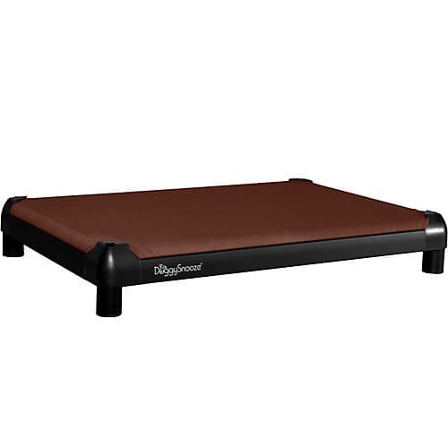 snoozePad Chocolate Dog Bed SM Black Foam