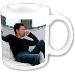 Donny Osmond On Couch Image White Coffee Mug Cup Boxed Official Fan Gift Idea