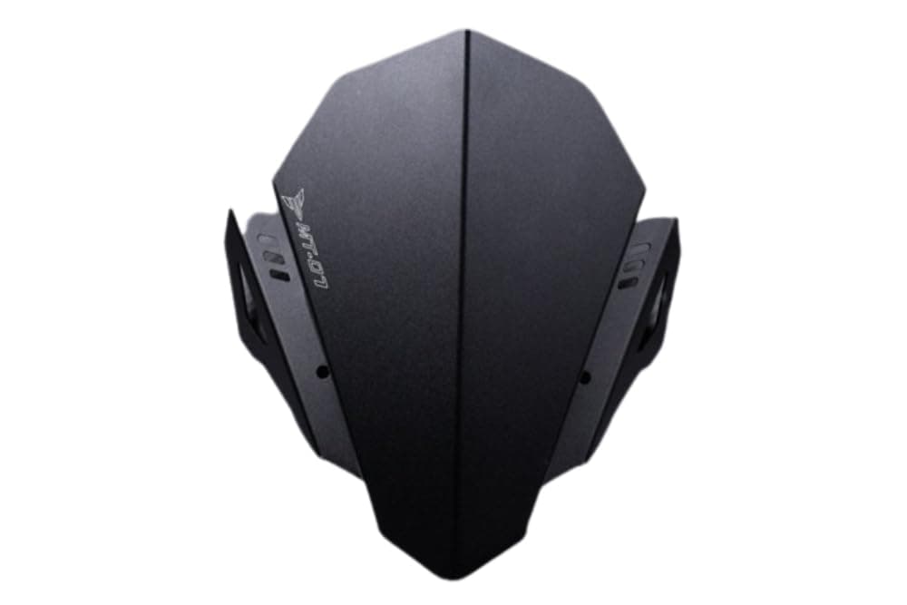 avdb -Moto Screen Compatible with Yamaha MT07 MT-07 2018-2020 Aluminium (Black)