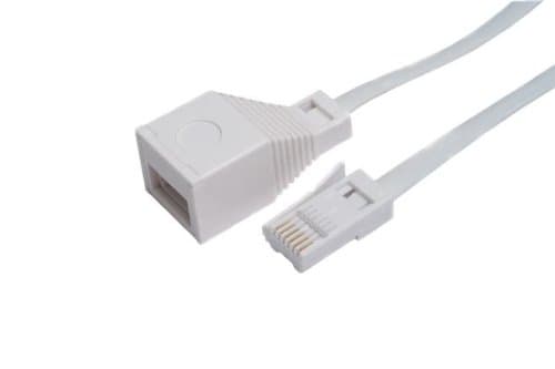 Wired-up BT 10m Telephone Extension Cable Suitable for BT and Other Networks