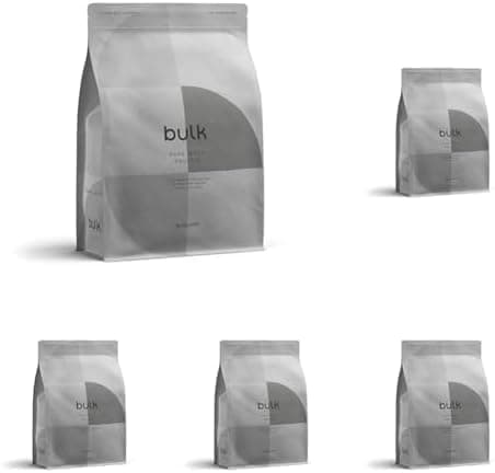 Bulk Pure Whey Protein Powder Shake, Banana, 500 g, Packaging May Vary (Pack of 5)